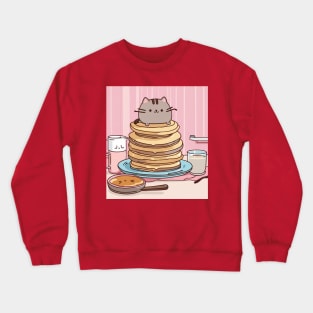 A cute but naughty pu- sheen Crewneck Sweatshirt